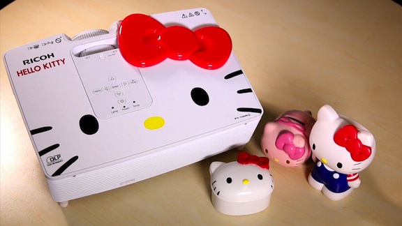 ricoh hello kitty projector